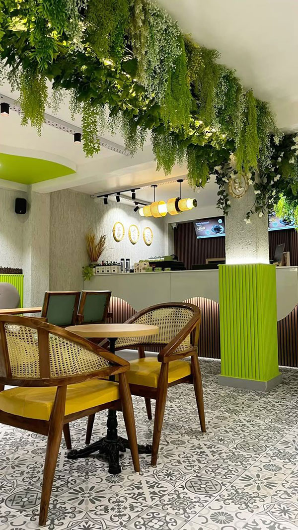 Tường Cây Giả Cho Khách Sạn 